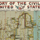 Image for article titled This 100-Year-Old Infographic Maps the Entire American Civil War
